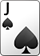 spade card of Jack