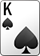 spade card of King
